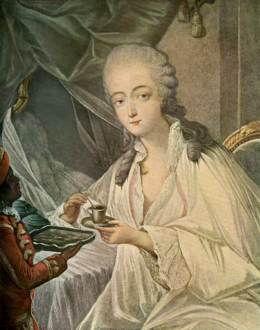 Madame Du Barry et le page Zamore, extrait de 