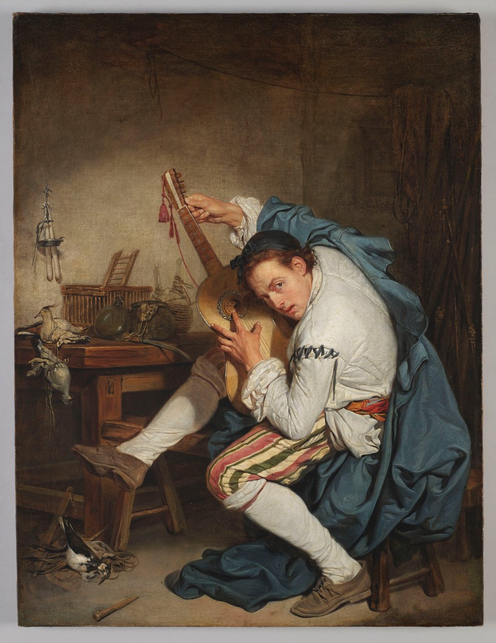 Le Guitariste - Jean-Baptiste Greuze