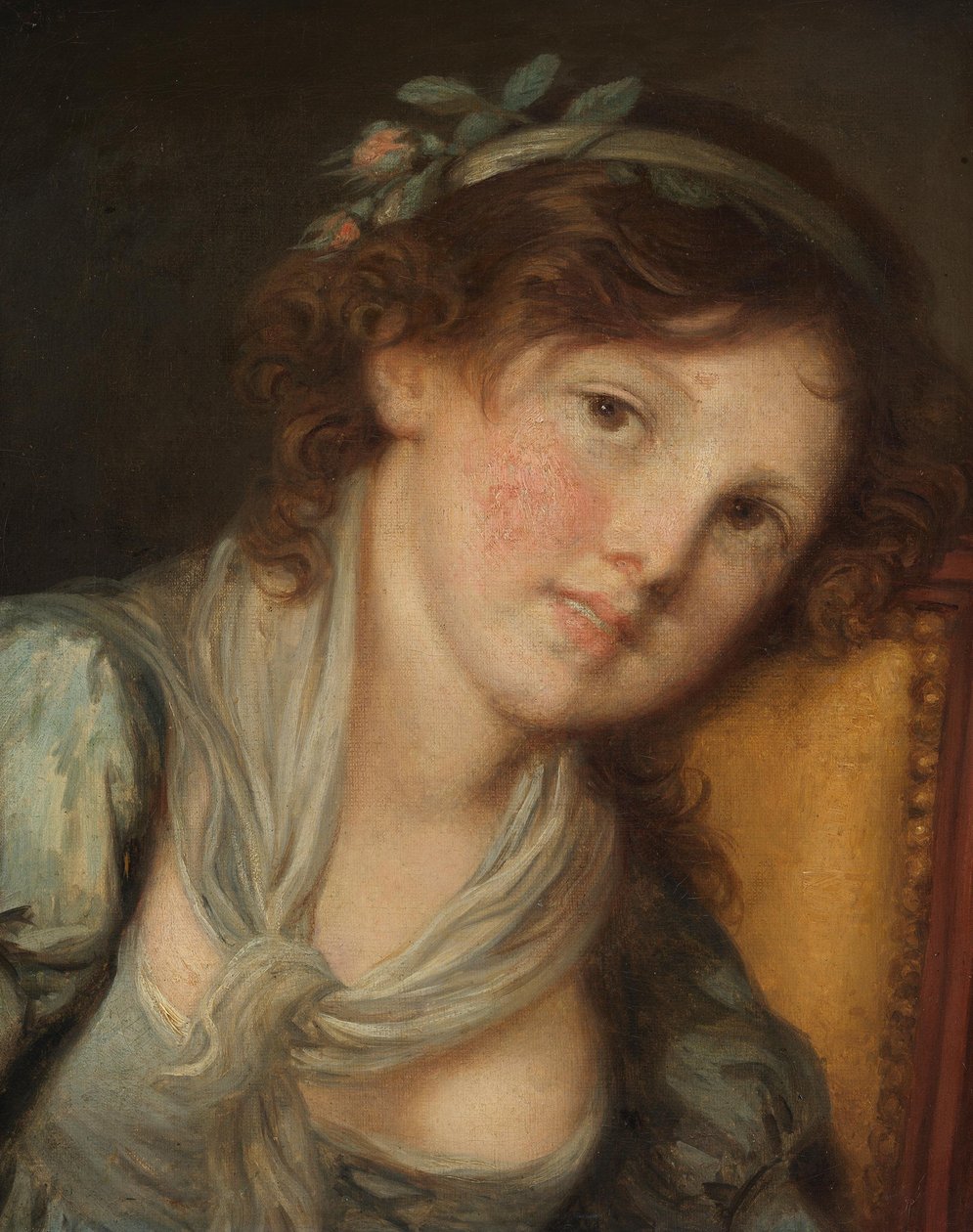Jeune fille - Jean-Baptiste Greuze