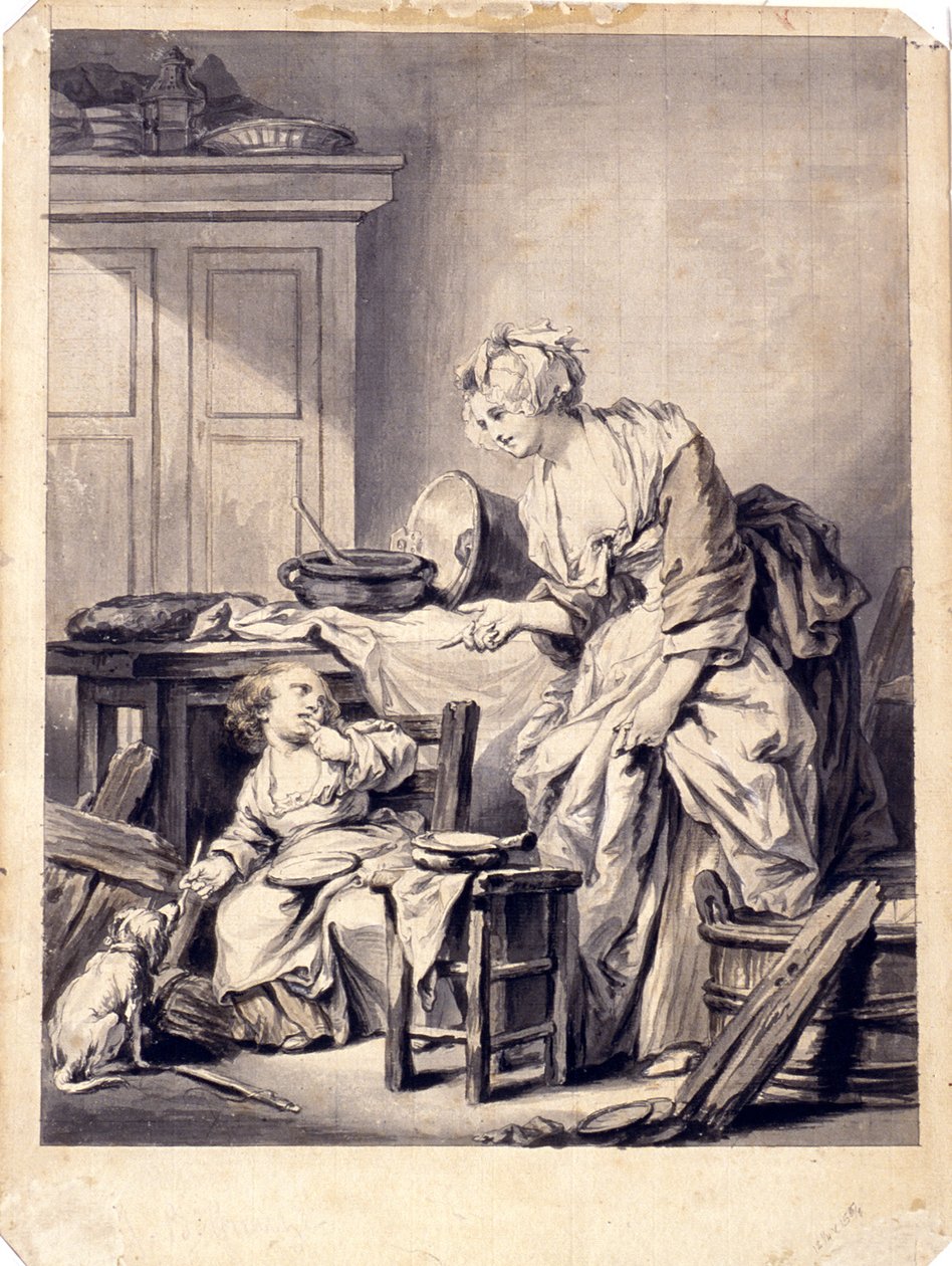 Le reproche maternel - Jean-Baptiste Greuze