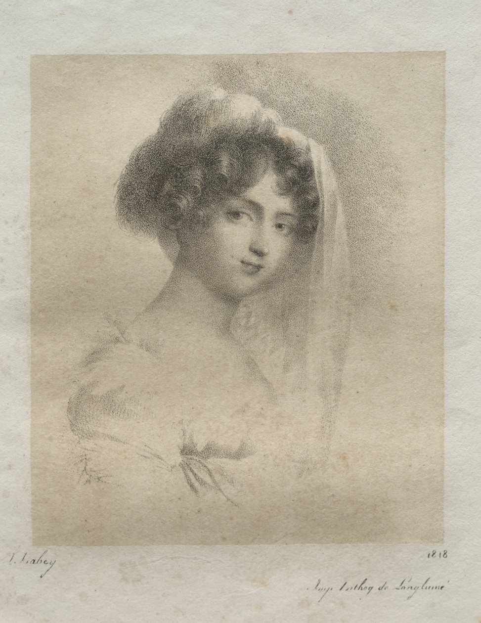 Mme Horace Vernet - Jean-Baptiste Isabey