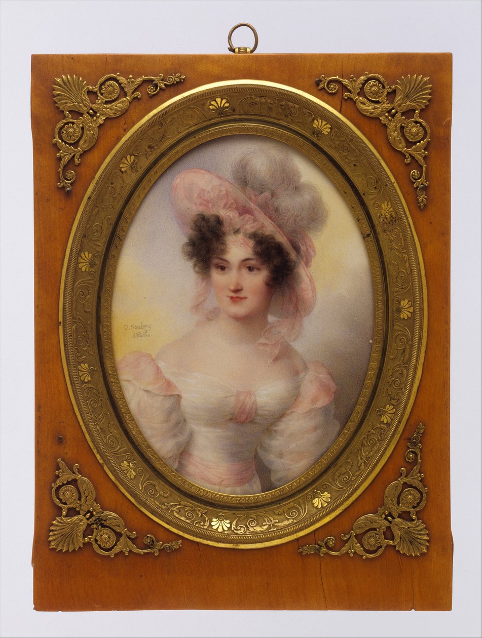 Madame Rufus Prime (Augusta Temple Palmer, 1807-1840) - Jean-Baptiste Isabey