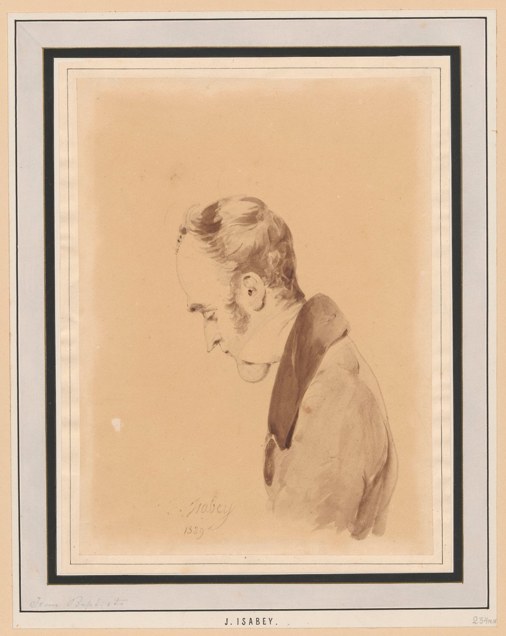 Portrait en buste d