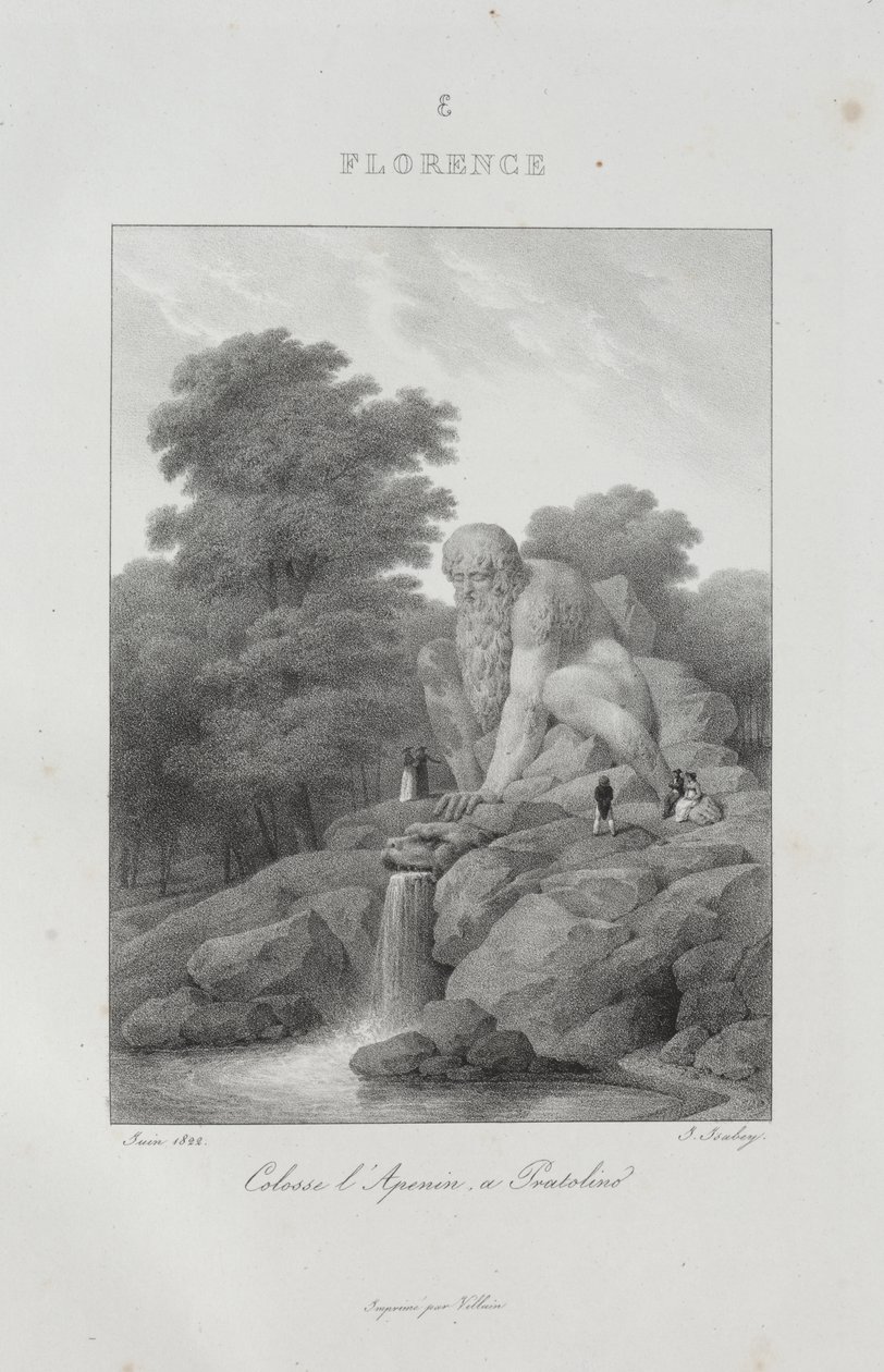 Voyage en Italie en 1822 - Jean-Baptiste Isabey