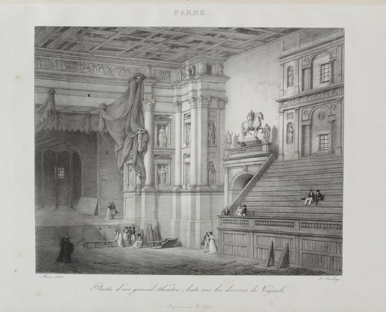 Voyage en Italie en 1822 - Jean-Baptiste Isabey