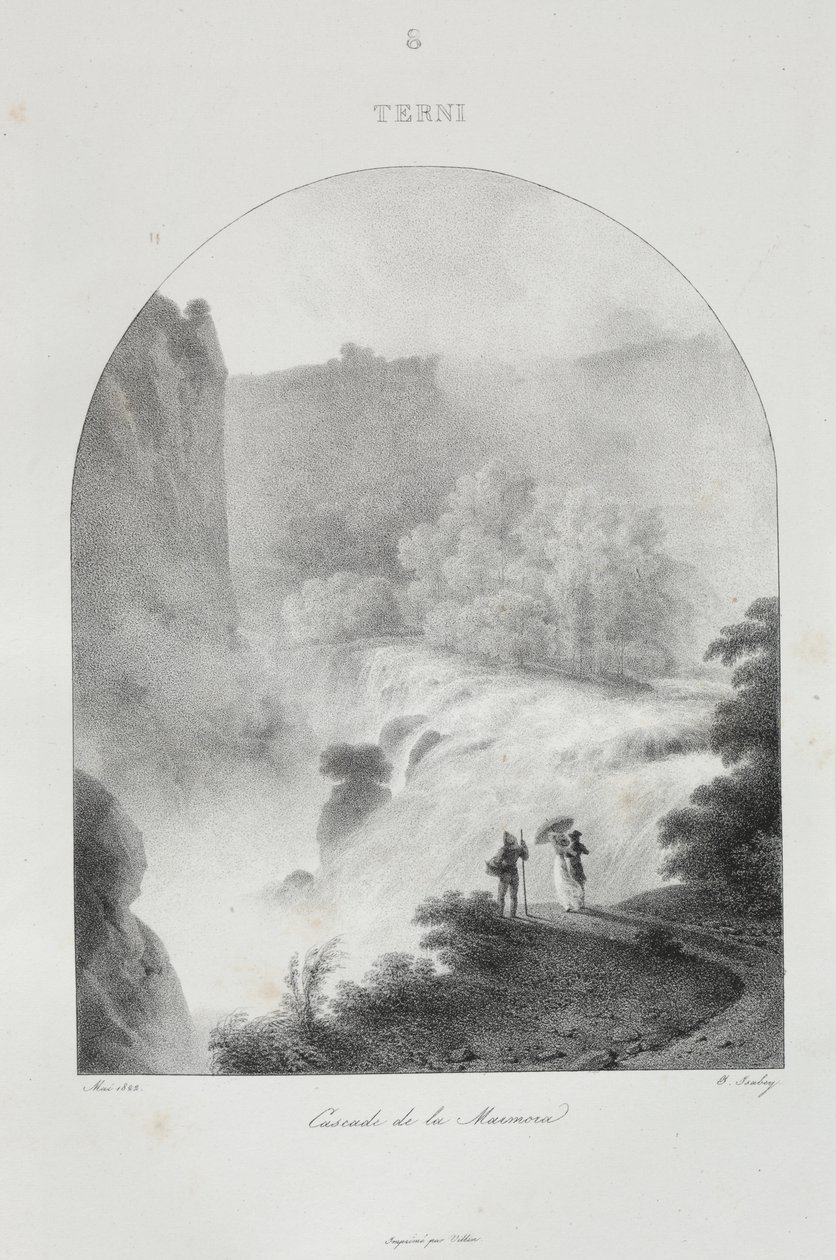 Voyage en Italie en 1822 - Jean-Baptiste Isabey