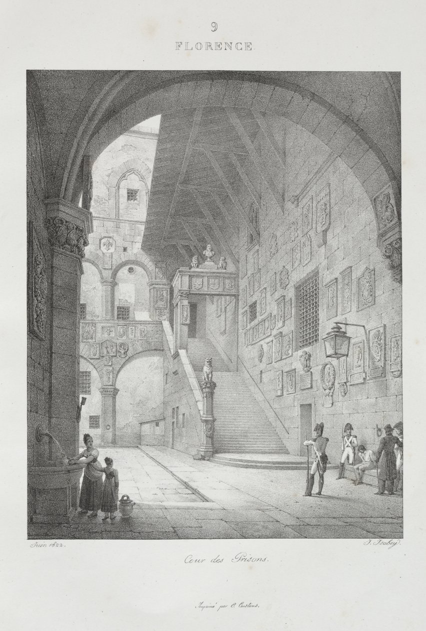 Voyage en Italie en 1822 - Jean-Baptiste Isabey