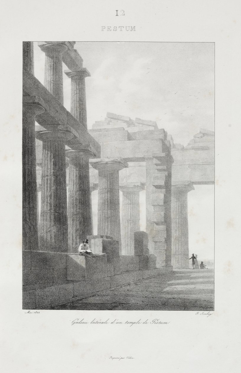 Voyage en Italie en 1822 - Jean-Baptiste Isabey