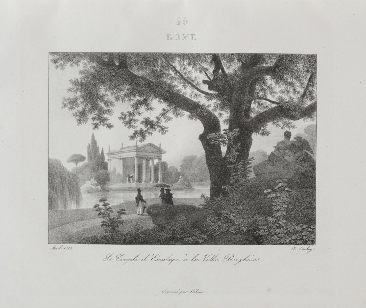 Voyage en Italie en 1822 - Jean-Baptiste Isabey