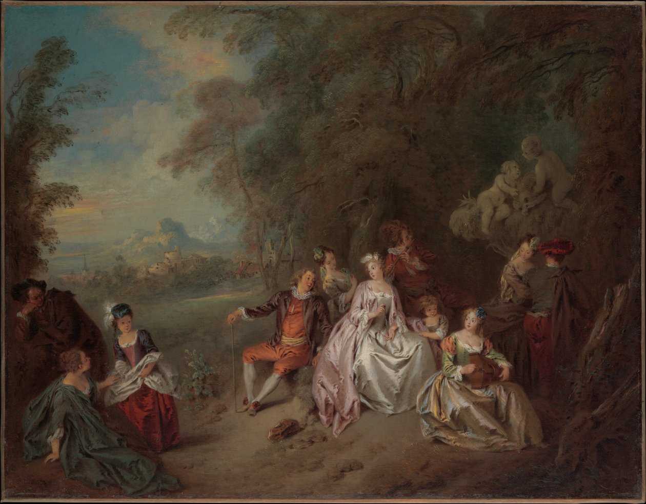 Concert Champêtre - Jean-Baptiste Joseph Pater