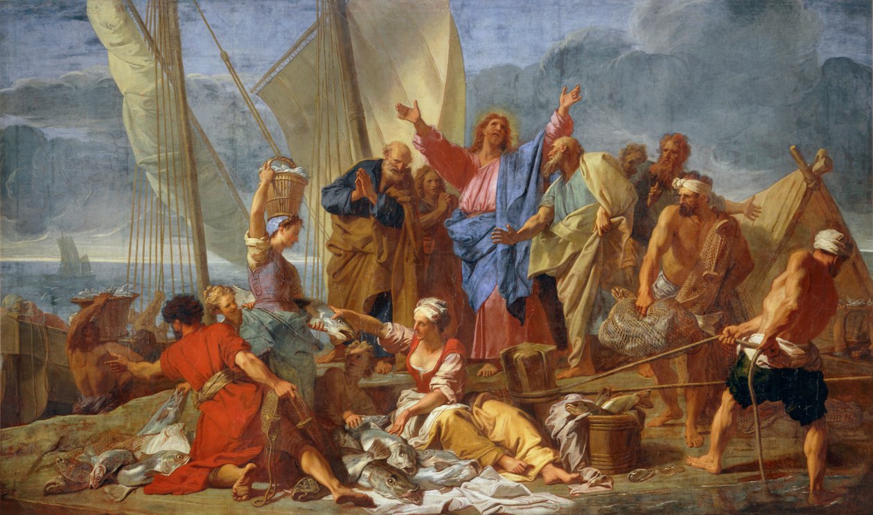 La pêche miraculeuse - La pêche miraculeuse ... - Jean Baptiste Jouvenet