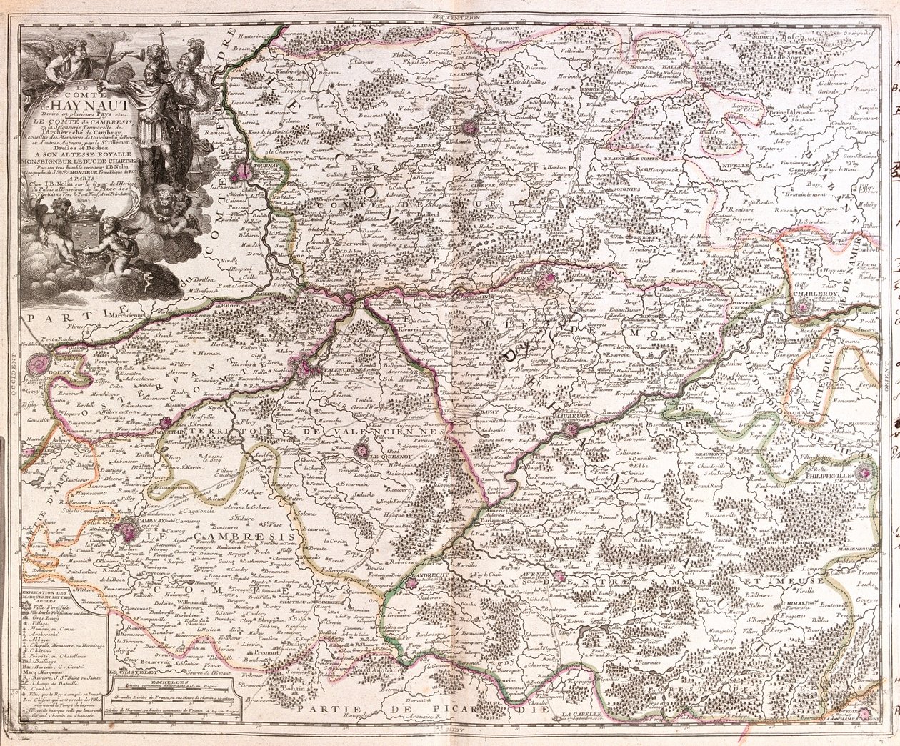 Belgique (Région : Région wallonne), France (Région : Nord-Pas-de-Calais, Picardie, Champagne-Ardenne) - Jean Baptiste Nolin