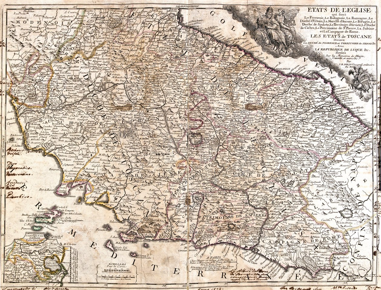 Émilie-Romagne, Toscane, Marches, Ombrie, Abruzzes, Latium, Italie - Jean-Baptiste Nolin
