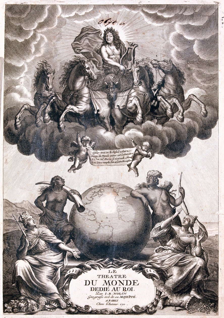 Couverture du livre Le théâtre du monde de J - Jean Baptiste Nolin