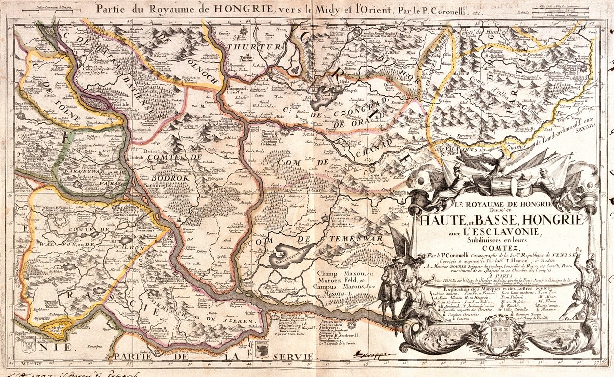 Hongrie (comté : Somogy, Baranya, Tolna, Bács-Kiskun, Csongrád, Békés), Roumanie (comté : Arad, Alba, Hunedoara, Timi , Cara-Severin), Serbie septentrionale, Croatie (comté : Vukovar-Syrmia, Osijek-Baranja, Brod-Posavina) - Jean-Baptiste Nolin
