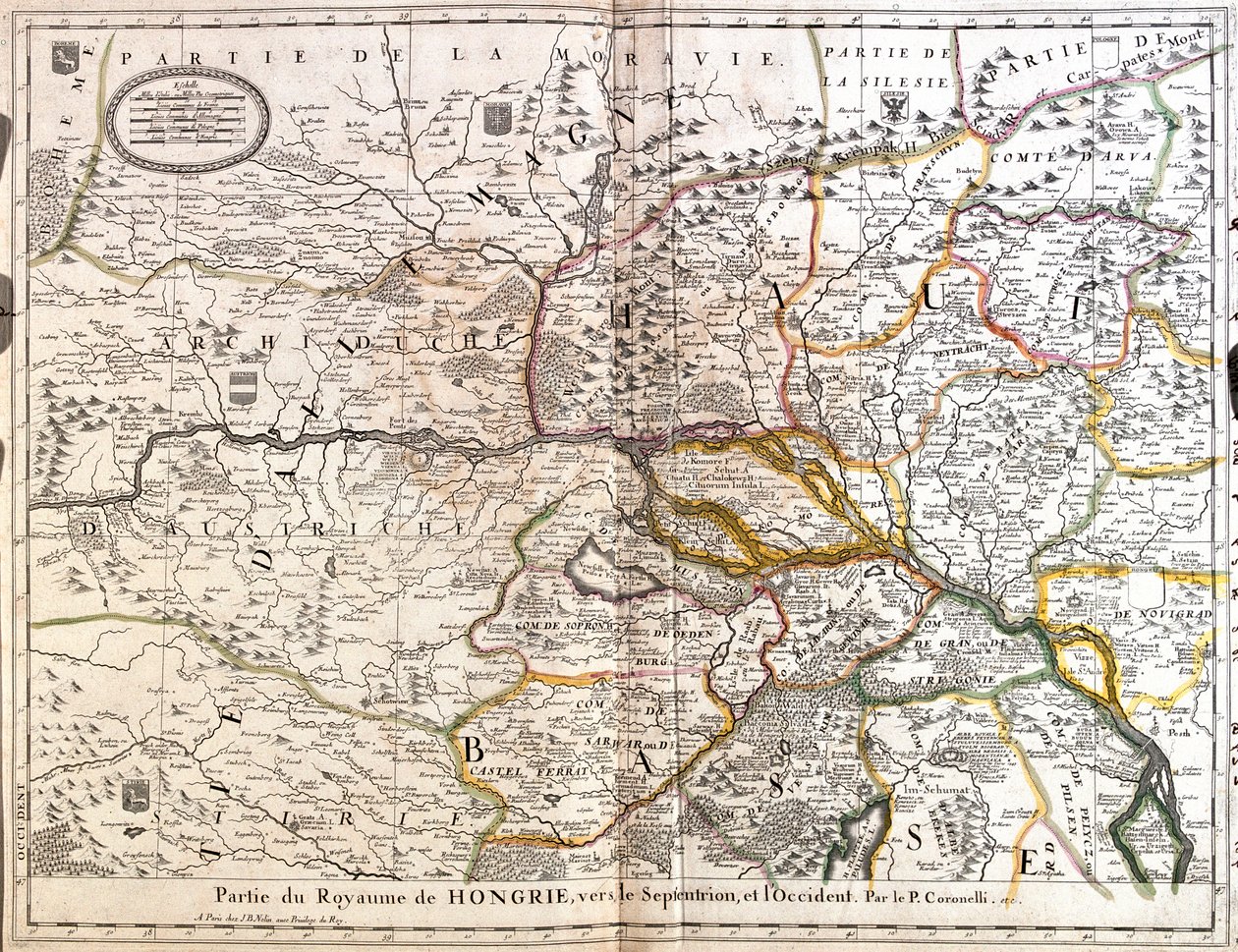 Sud-est de la République tchèque, ouest de la Slovaquie, ouest de la Hongrie, est de l