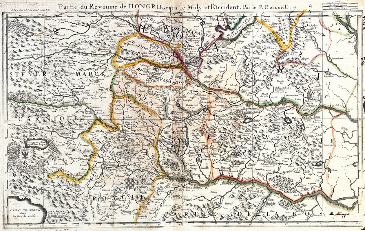 Sud-ouest de la Hongrie, nord de la Croatie, est de la Slovénie - Jean-Baptiste Nolin