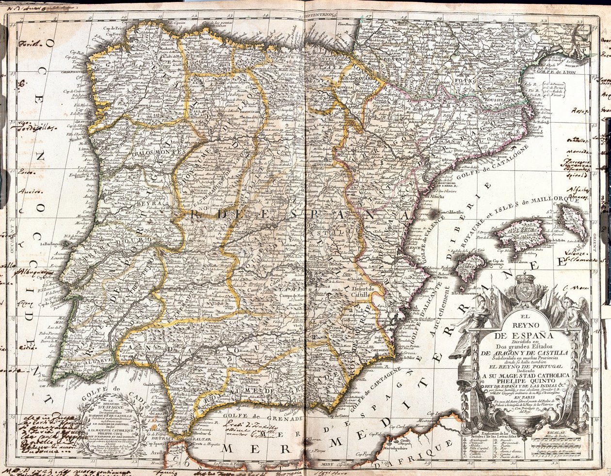 Espagne, Portugal - Jean Baptiste Nolin