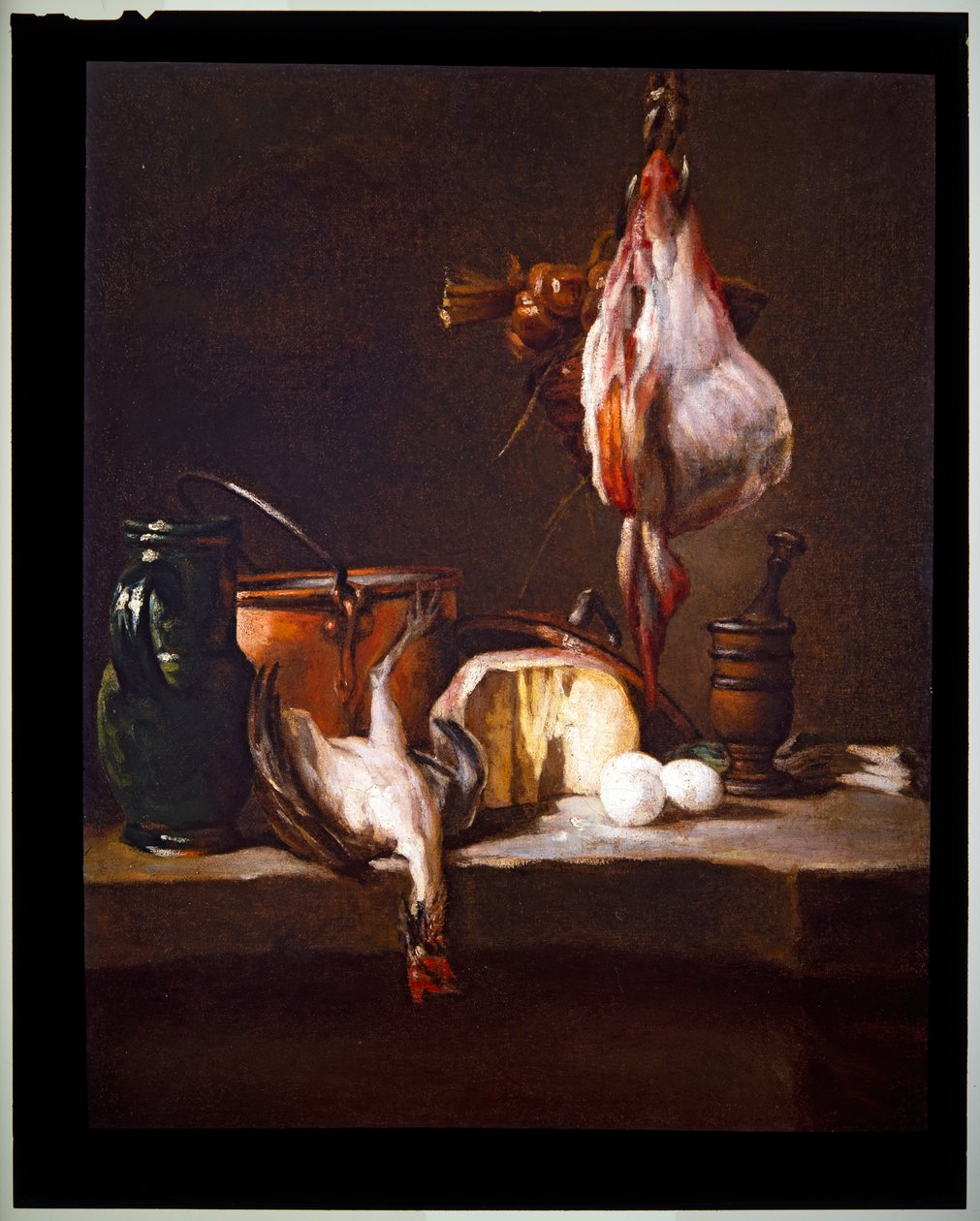 Table de Cuisine avec une Raie - Jean Baptiste Simeon Chardin