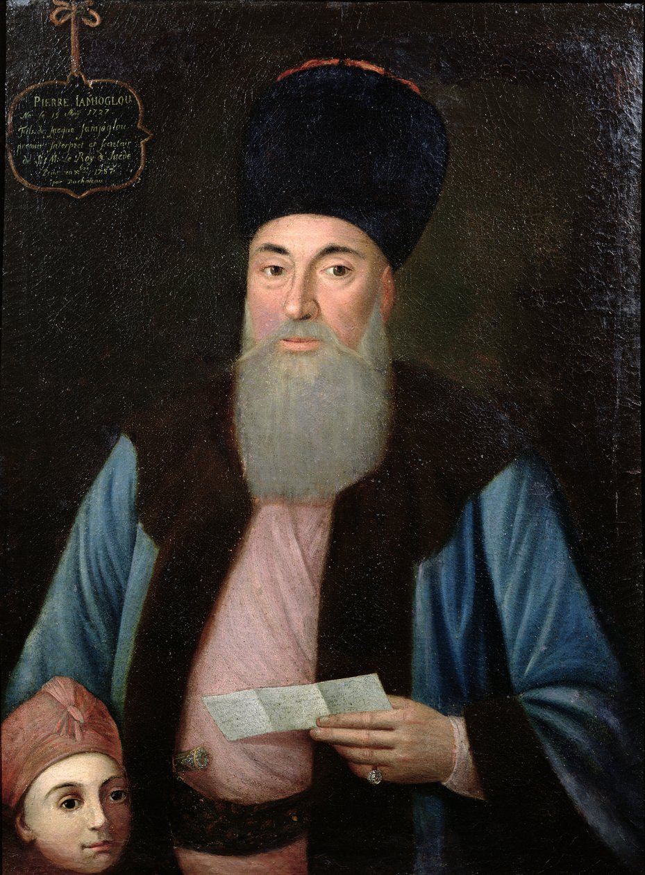 Pierre Camcioglu (né en 1727) et son fils, 1787 - Jean Francois Duchateau