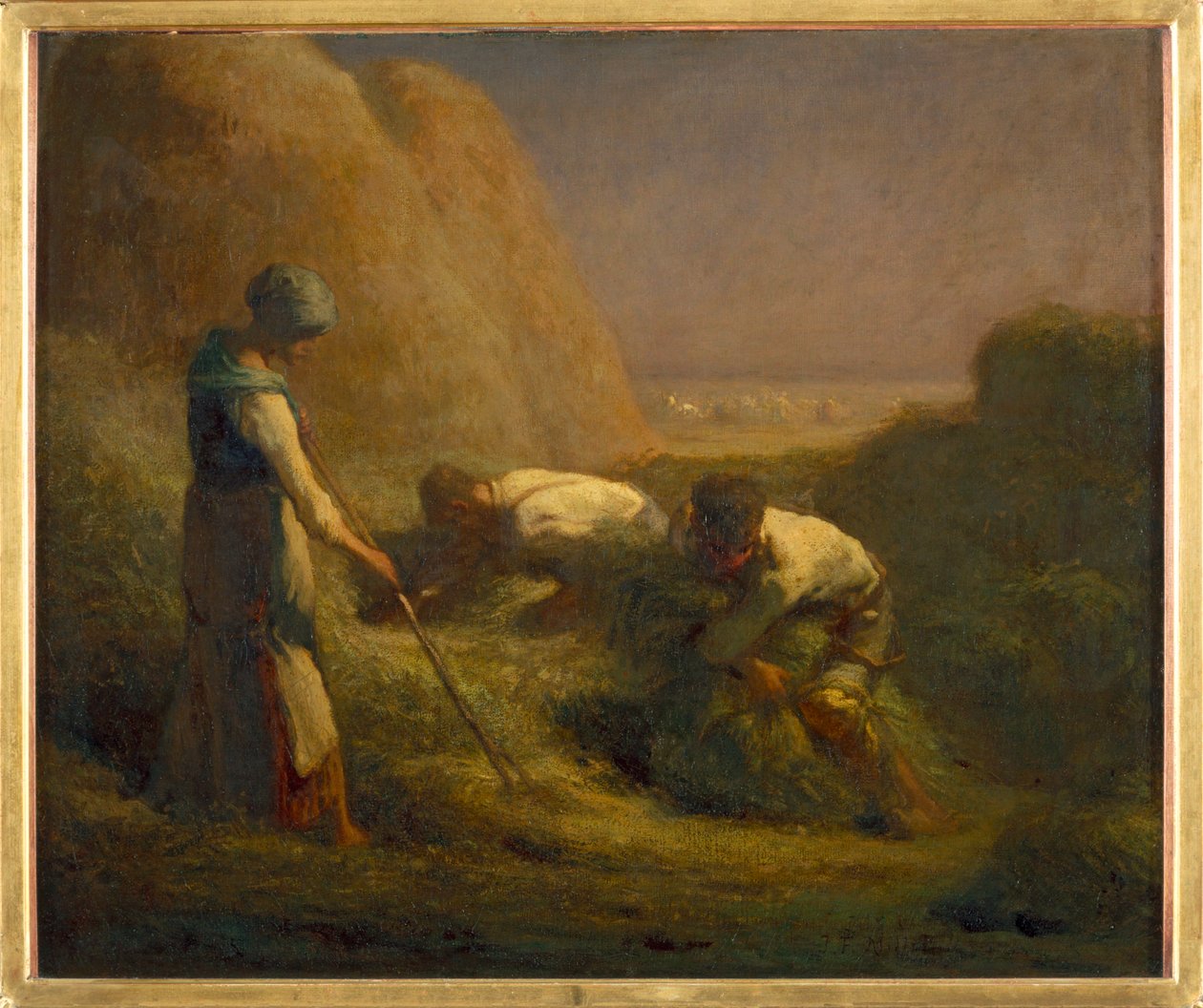 Les botteleurs de foin - The haymakers. 1850-1851 ... - Jean Francois Millet
