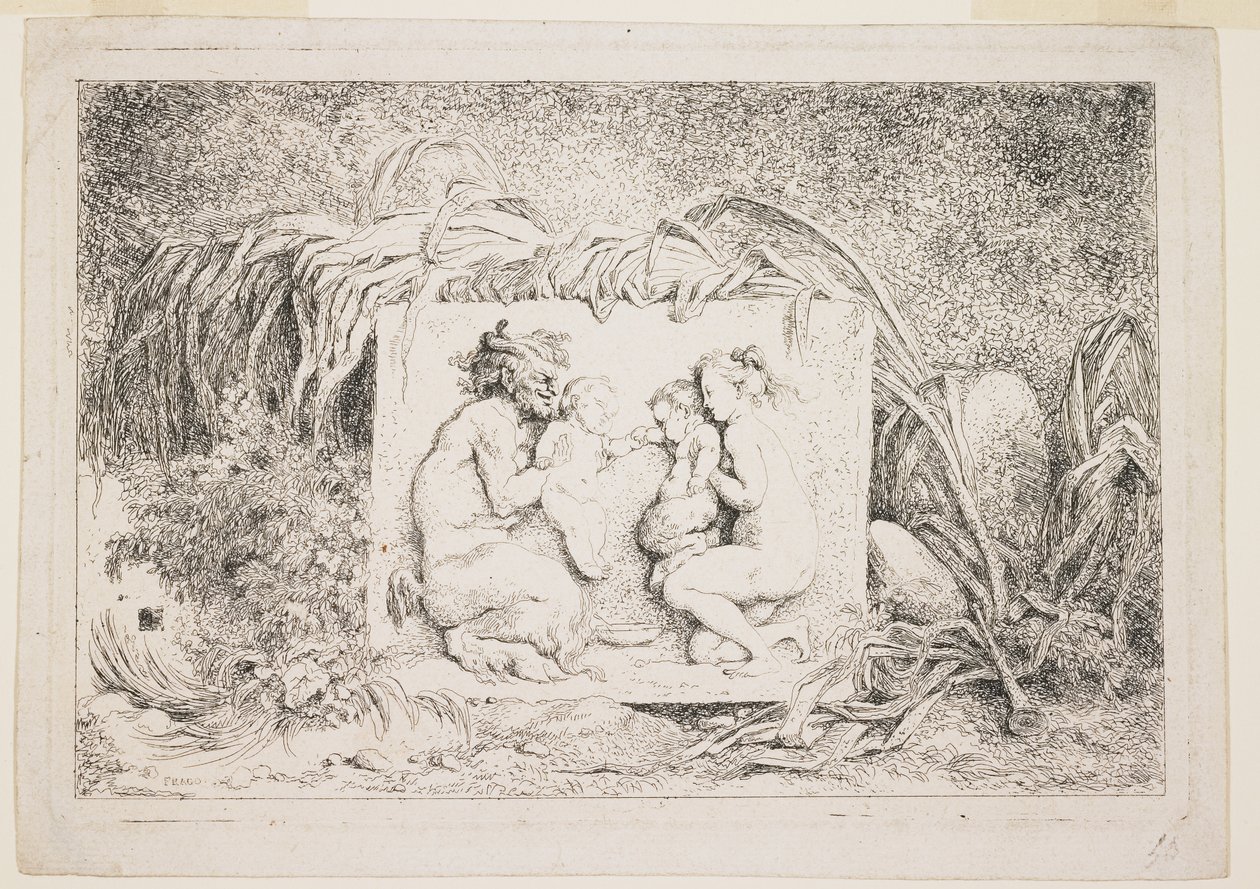 La famille du satyre, 1763 - Jean Honore Fragonard