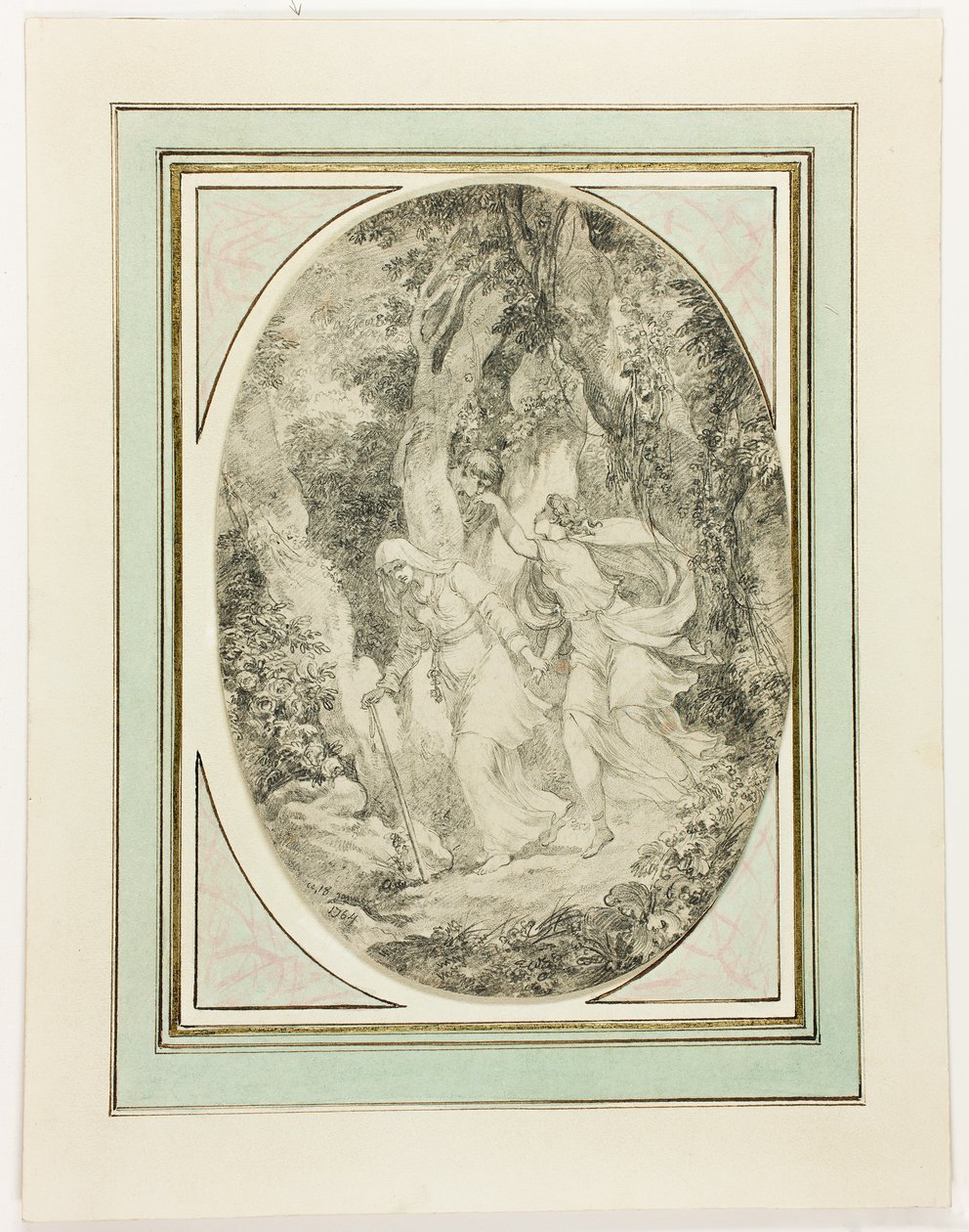 Allégorie-Amour ingénieux - Jean-Honore Fragonard