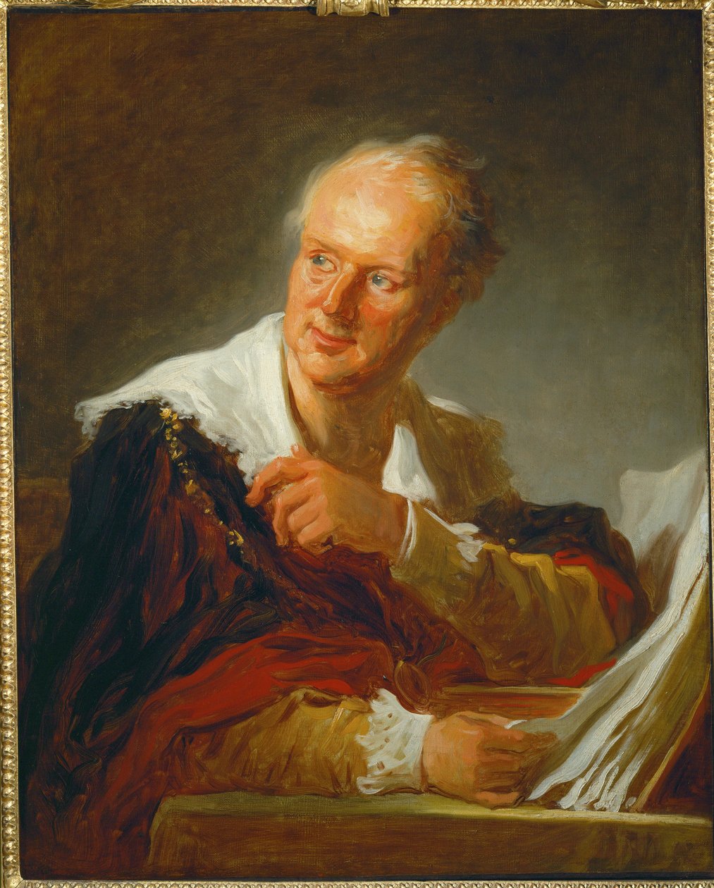 Denis Diderot, écrivain, philosophe, scientifique et ... - Jean Honore Fragonard