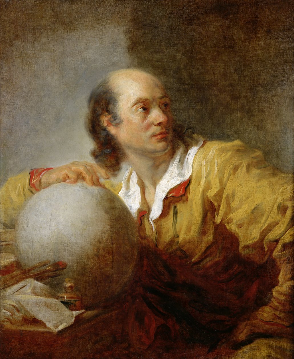 Joseph-Jérôme Lefrançois Lalande (1732-1807) - Jean Honore Fragonard