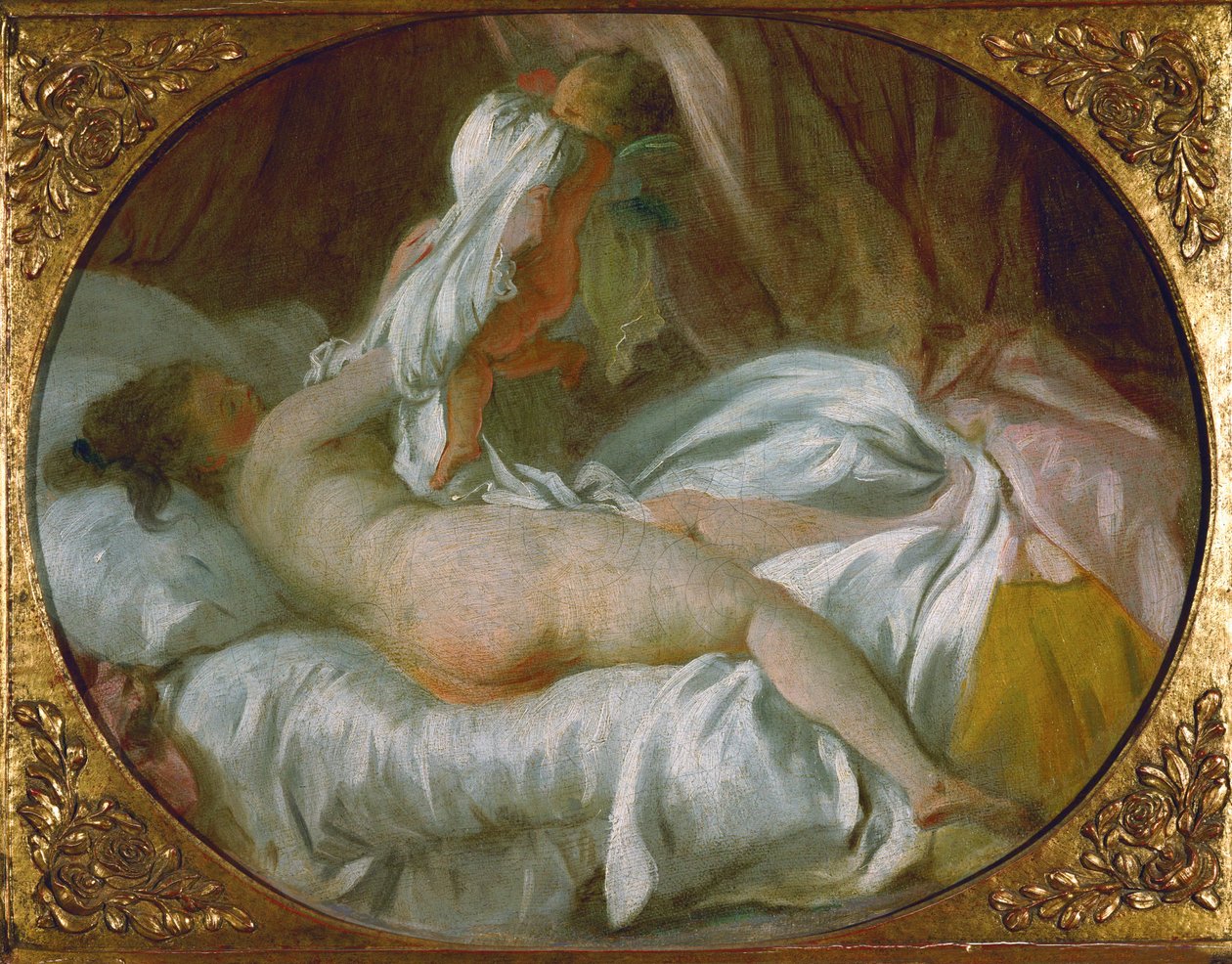 La chemise enlevee … - Jean Honore Fragonard
