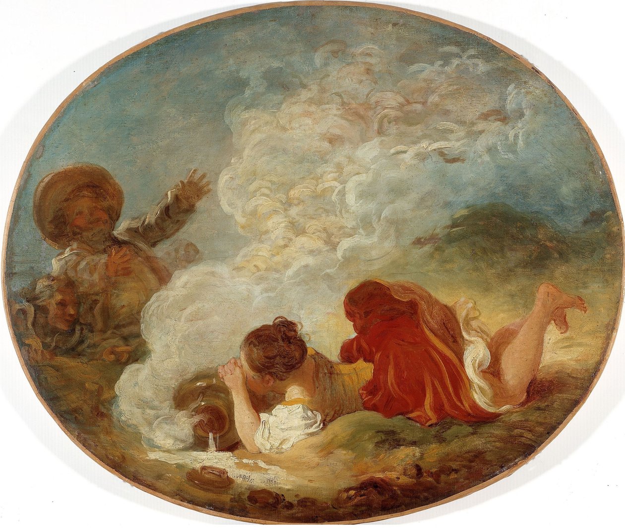 Perrette und der Milchtopf - Jean-Honore Fragonard
