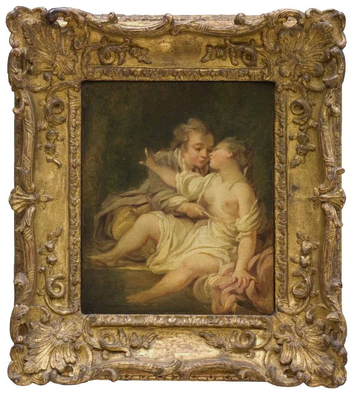 Surprise dans le bain - Jean-Honore Fragonard