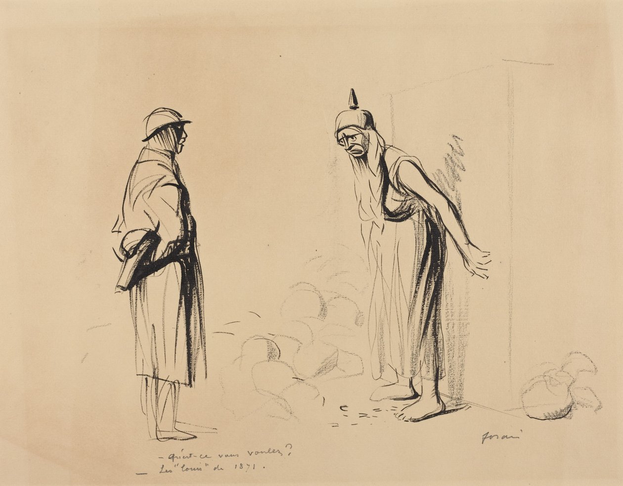 « Qu’est-ce que vous voulez ? » - « Les “louis” de 1871 » - Jean-Louis Forain