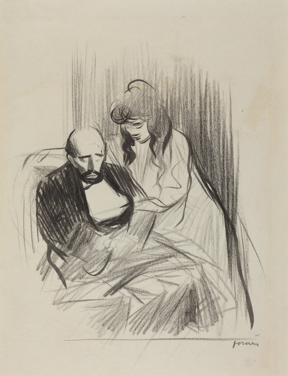 Consolation - Jean-Louis Forain