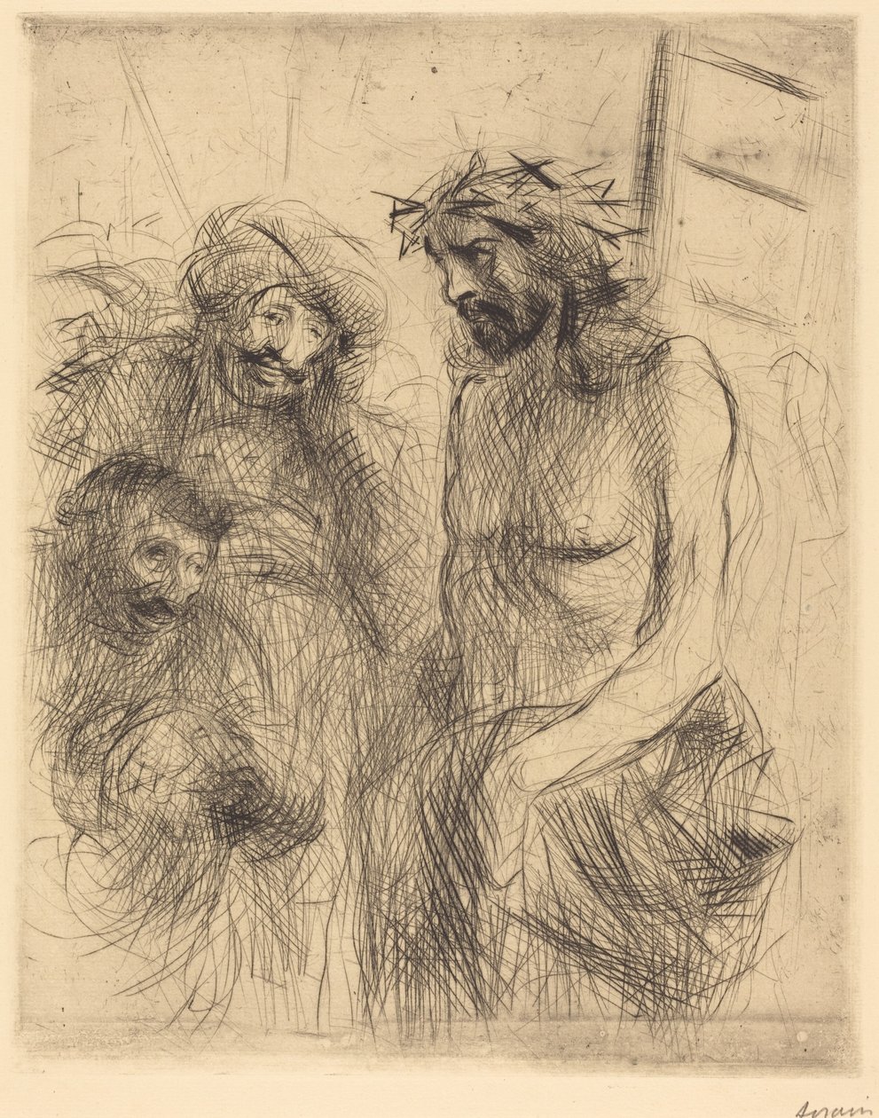 Le Christ aux outrages (Les moqueries envers le Christ) - Jean-Louis Forain