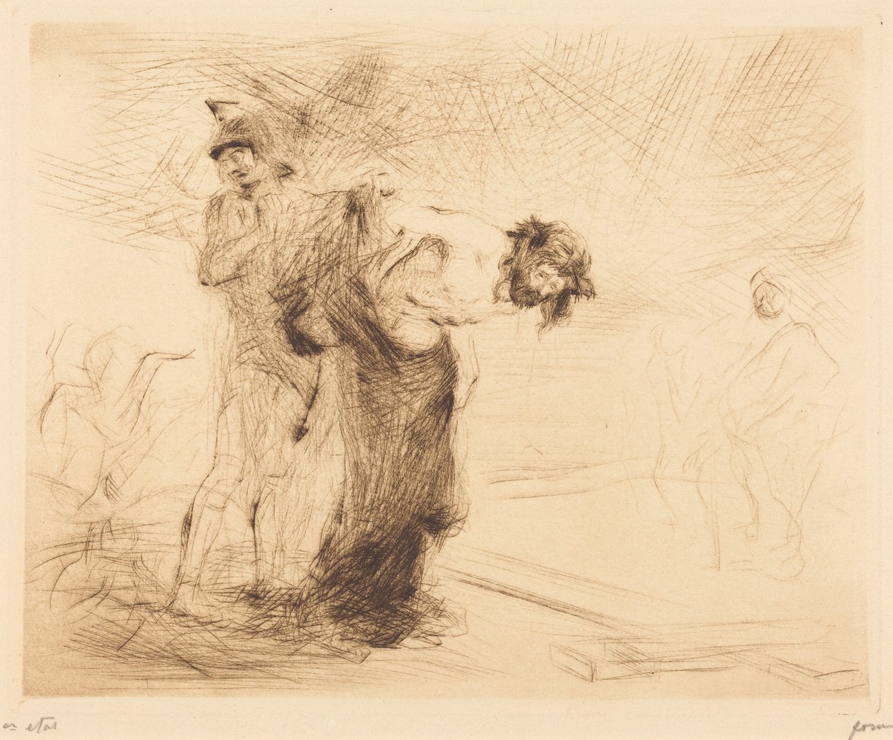 Le Christ dépouillé de ses vêtements (Christ Stripped of His Clothes) - Jean-Louis Forain