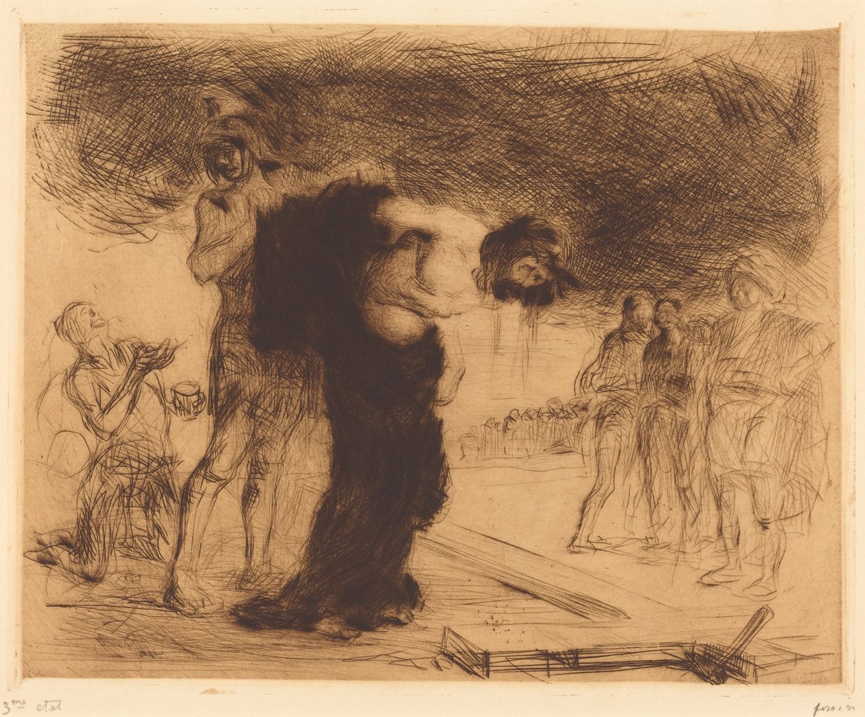 Le Christ dépouillé de ses vêtements - Jean-Louis Forain