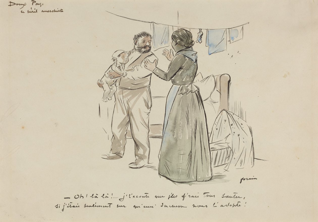 Le Peril Anarchiste - Jean-Louis Forain