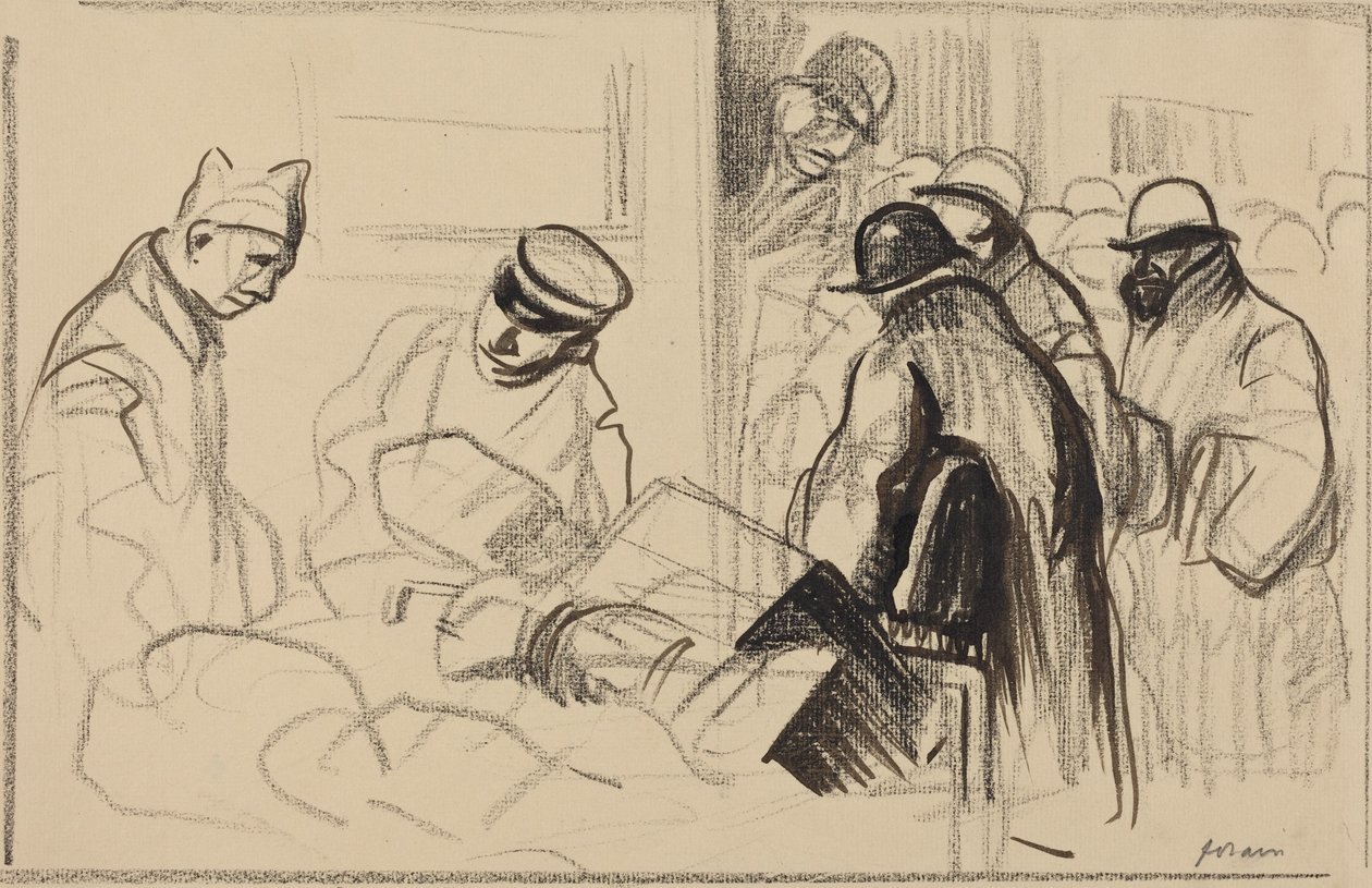 Le train de Berne (The Train for Berne) - Jean-Louis Forain