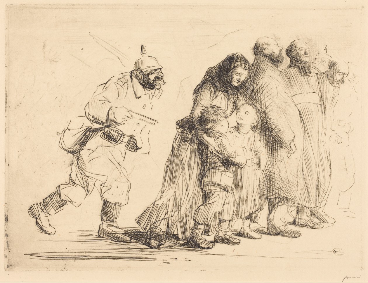 Les notables - grande planche - Jean-Louis Forain
