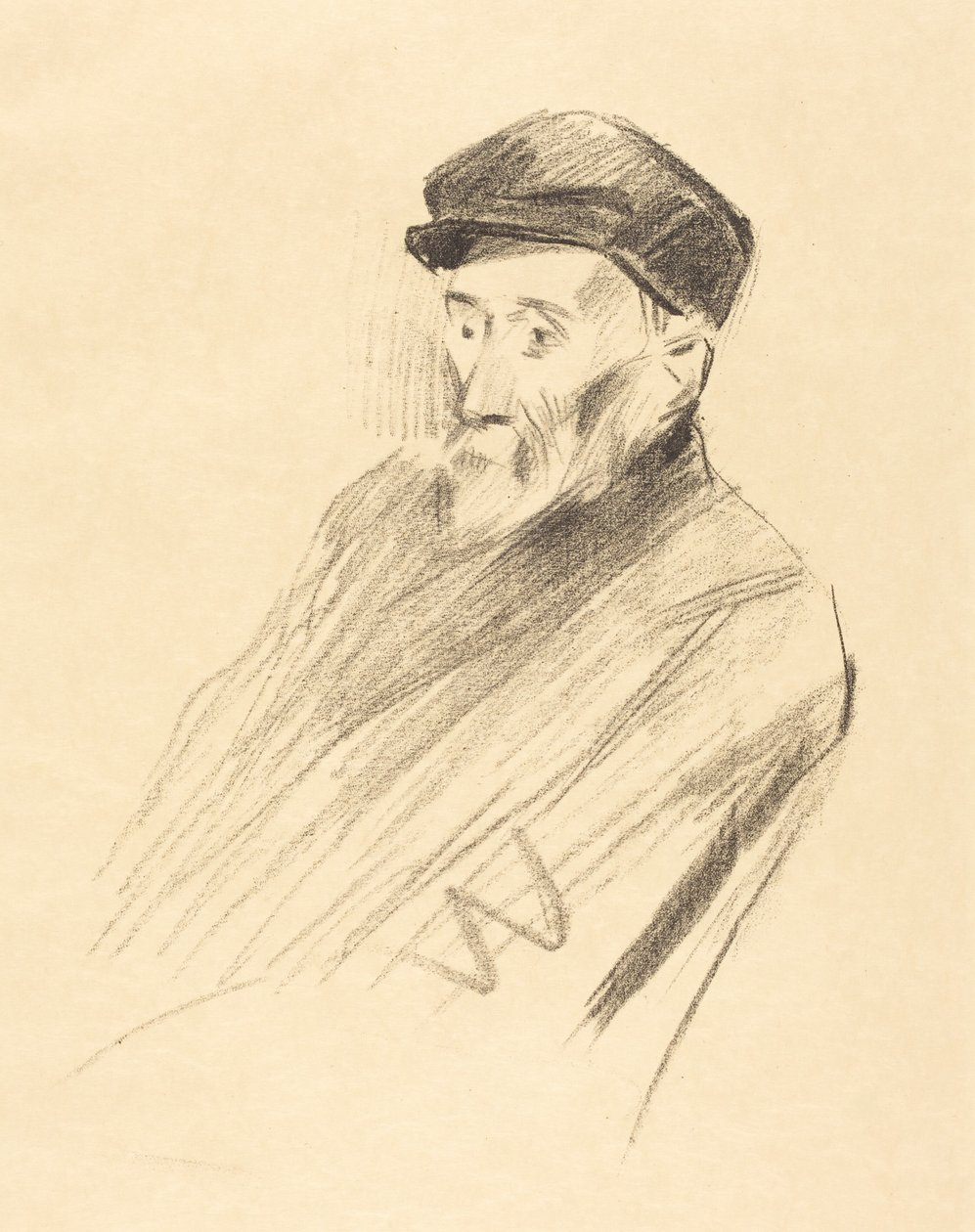Portrait de Renoir (3e planche) - Jean-Louis Forain