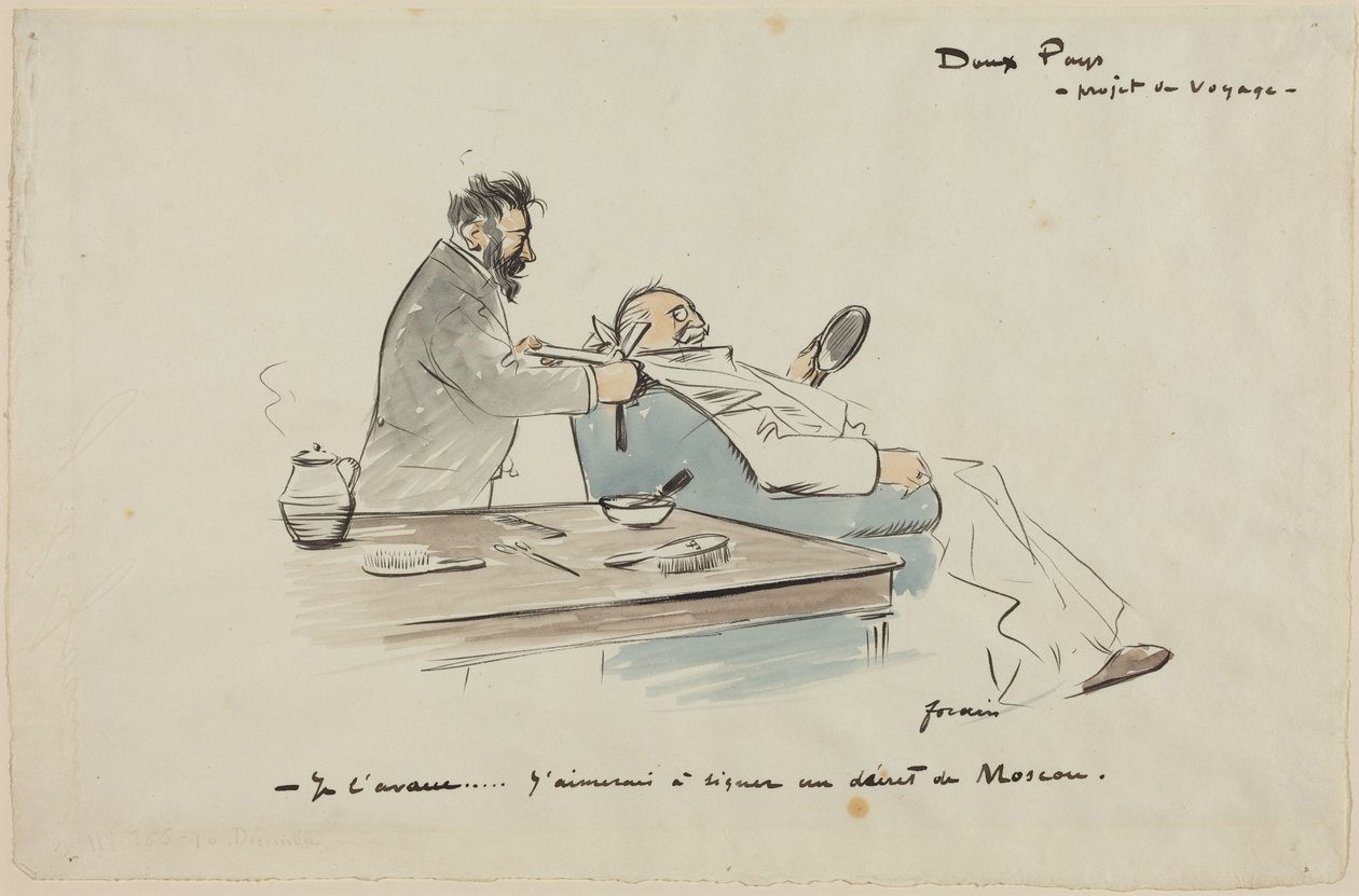 Projet de Voyage - Jean-Louis Forain