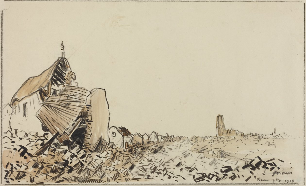 Reims, novembre 1918 - Jean-Louis Forain