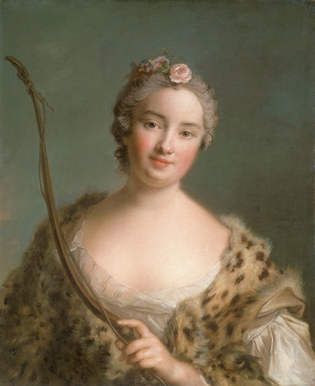 Charlotta Fredrika Sparre (1719-1795), future comtesse Fersen - Jean-Marc Nattier