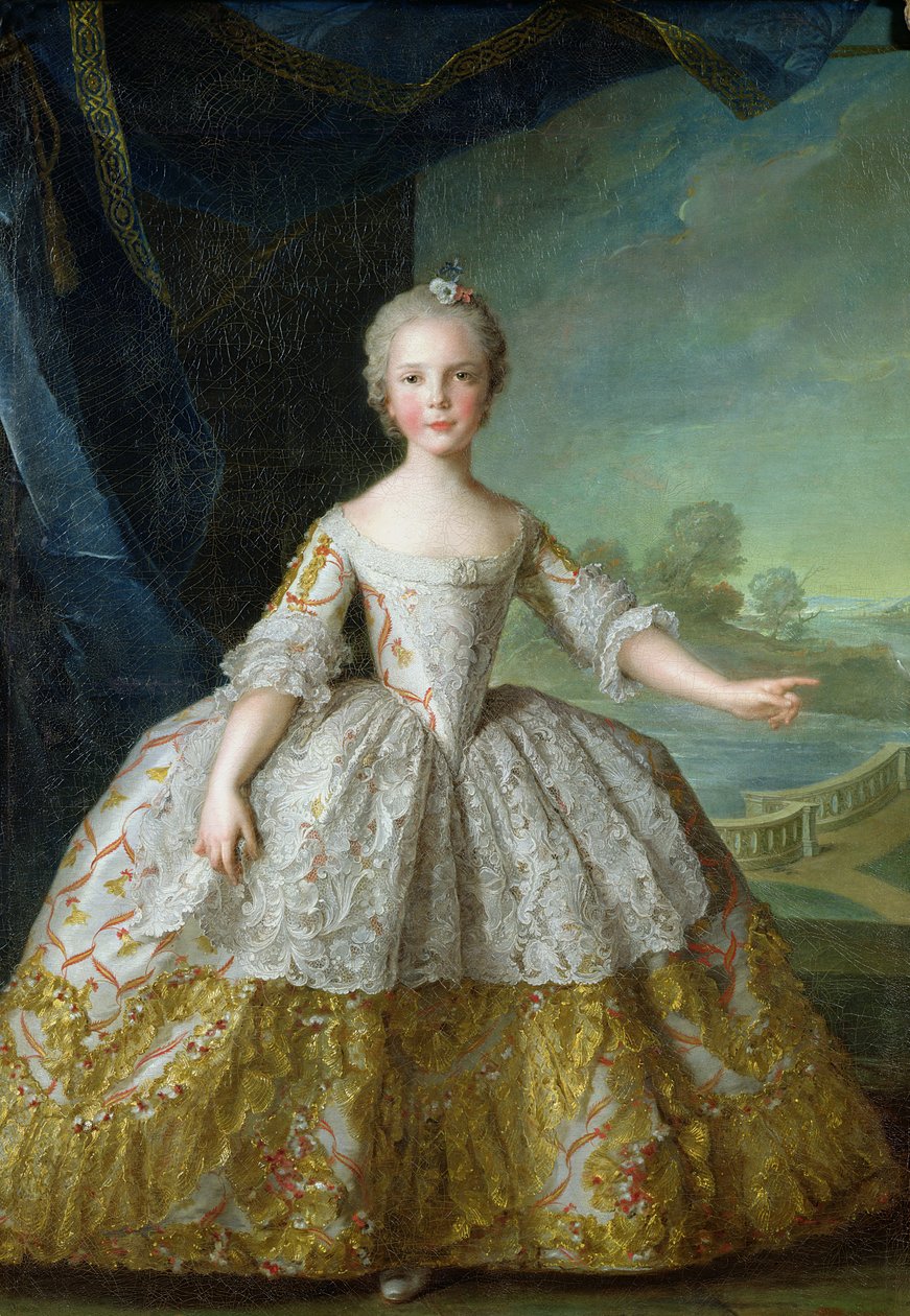 Infante Isabelle de Bourbon-Parme (1741-63) 1749 - Jean Marc Nattier