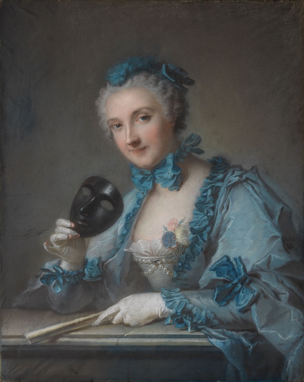 Portrait de Louise-Geneviève Royer - Jean-Marc Nattier