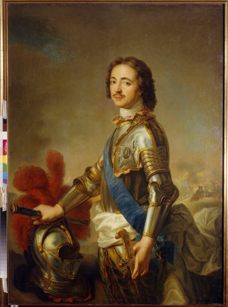 Portrait de Pierre Ier le Grand - Jean Marc Nattier