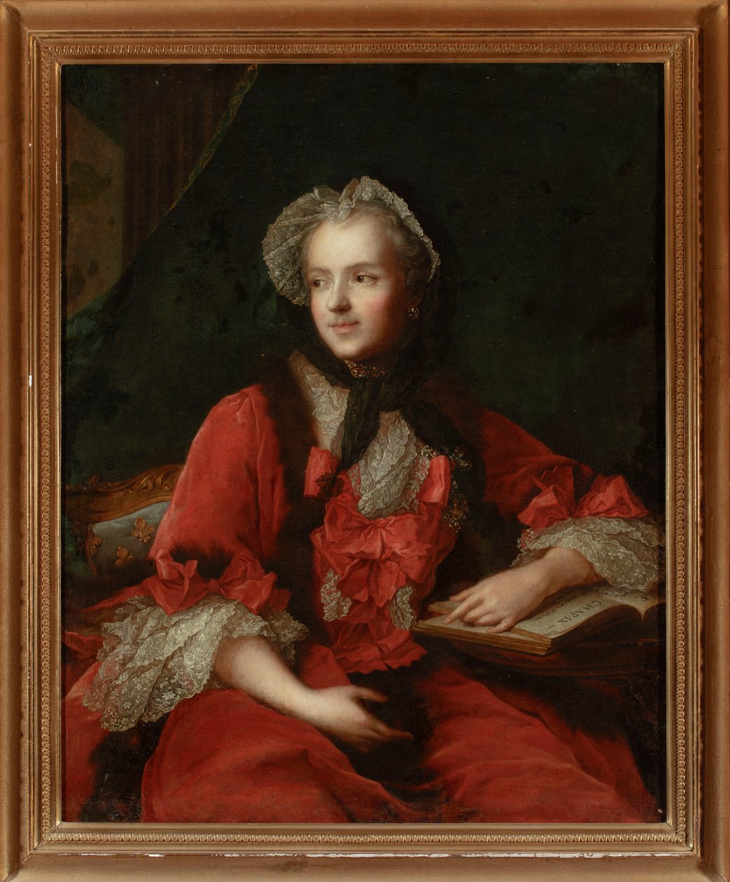 Portrait de Marie Leszczyńska - Jean-Marc Nattier