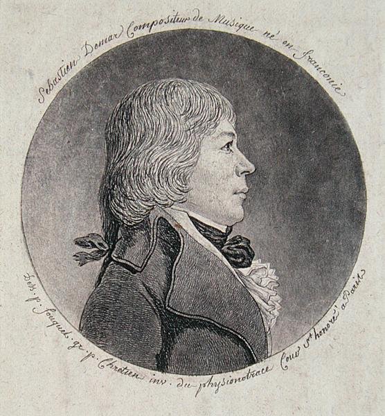 Sébastien Demar (1763-1832) gravé par Gilles-Louis Chrétien (1754-1811) - Jean (after) Fouquet