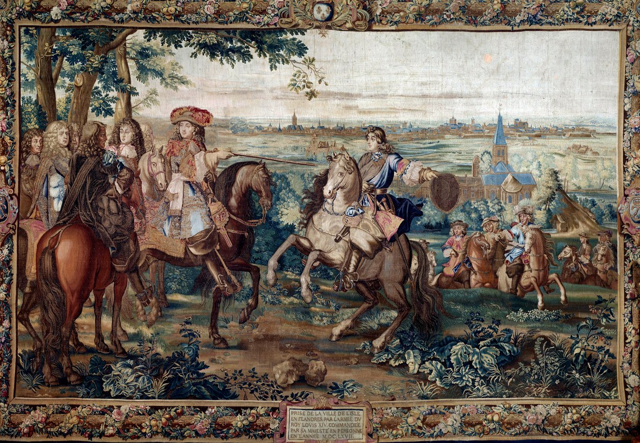 Capture de Lille par Louis XIV, août 1667 - Jean (workshop) Mozin
